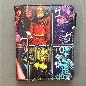 Jojo’s Bizarre Adventure brand new anime snap wallet